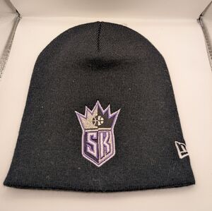 Sacramento Kings New Era Black Beanie Hat – NBA Official Winter Cap